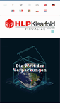 Mobile Screenshot of hlpklearfold.de